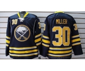 nhl buffalo sabres #30 miller dk blue 3rd