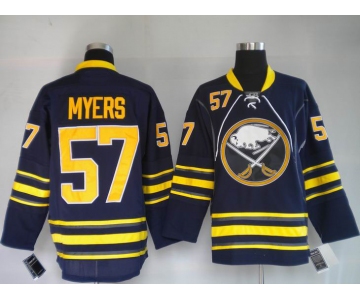 nhl buffalo sabres #57 myers dk blue 3rd