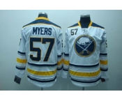 nhl buffalo sabres #57 myers white