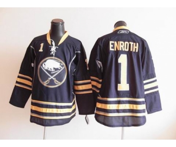 nhl jerseys buffalo sabres #1 enroth dk.blue刀