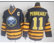 nhl jerseys buffalo sabres #11 perreault black[patch C]