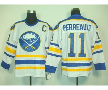 nhl jerseys buffalo sabres #11 perreault white