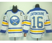 nhl jerseys buffalo sabres #16 lafontaine white