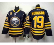 nhl jerseys buffalo sabres #19 hodgson dk.blue[hodgson]