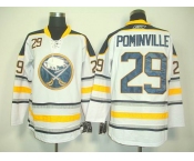 nhl jerseys buffalo sabres #29 pominville white