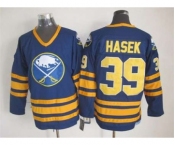 nhl jerseys buffalo sabres #39 hasek blue[m&n]