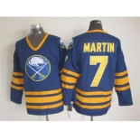 nhl jerseys buffalo sabres #7 martin blue[m&n]