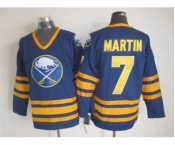 nhl jerseys buffalo sabres #7 martin blue[m&n]