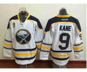 nhl jerseys buffalo sabres #9 kane white[kane]