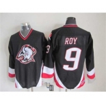 nhl jerseys buffalo sabres #9 roy black[m&n]