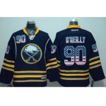 nhl jerseys buffalo sabres #90 oreilly blue[national flag version]