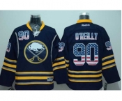 nhl jerseys buffalo sabres #90 oreilly blue[national flag version]