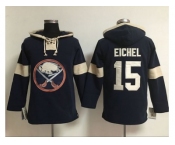 Buffalo Sabres #15 Jack Eichel Navy Blue Pullover NHL Hoodie