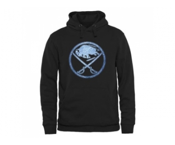 Buffalo Sabres Black Rinkside Pond Hockey Pullover Hoodie