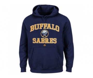 Buffalo Sabres Majestic Navy Blue Heart & Soul Hoodie