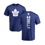 NHL Adidas Toronto Maple Leafs #44 Morgan Rielly Royal Blue Backer T-Shirt