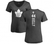 NHL Women Adidas Toronto Maple Leafs #44 Morgan Rielly Charcoal One Color Backer T-Shirt