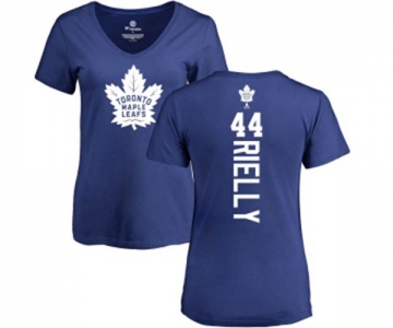 NHL Women Adidas Toronto Maple Leafs #44 Morgan Rielly Royal Blue Backer T-Shirt