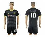 Chelsea #10 Hazard Away Soccer Club Jersey