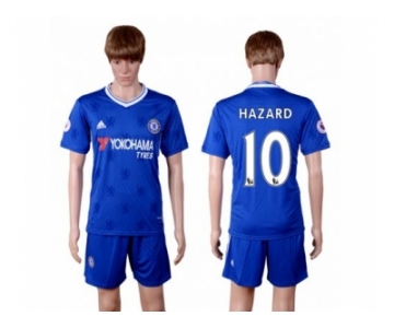 Chelsea #10 Hazard Home Soccer Club Jerseyss