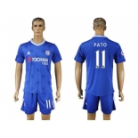 Chelsea #11 Pato Home Soccer Club Jersey