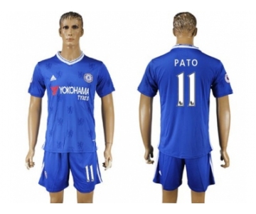 Chelsea #11 Pato Home Soccer Club Jersey