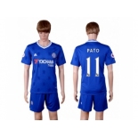 Chelsea #11 Pato Home Soccer Club Jerseys