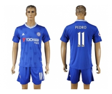 Chelsea #11 Pedro Home Soccer Club Jersey