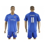 Chelsea #11 Pedro Home Soccer Club Jerseys