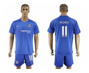 Chelsea #11 Pedro Home Soccer Club Jerseys