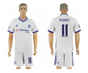 Chelsea #11 Pedro White Soccer Club Jersey