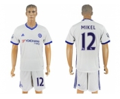 Chelsea #12 Mikel White Soccer Club Jersey