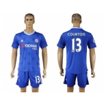 Chelsea #13 Courtois Home Soccer Club Jersey