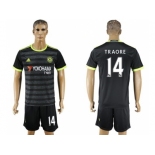 Chelsea #14 Traore Away Soccer Club Jersey