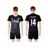 Chelsea #14 Traore Away Soccer Club Jerseys