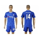 Chelsea #14 Traore Home Soccer Club Jersey