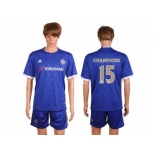 Chelsea #15 Champions Home Soccer Club Jerseys