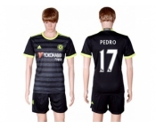 Chelsea #17 Pedro Away Soccer Club Jerseys