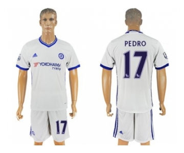 Chelsea #17 Pedro White Soccer Club Jersey