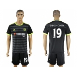 Chelsea #19 Diego Costa Away Soccer Club Jersey