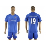 Chelsea #19 Diego Costa Home Soccer Club