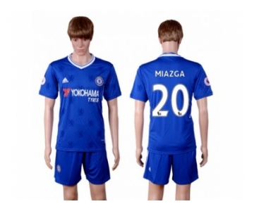 Chelsea #20 Miazga Home Soccer Club Jerseys