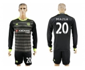 Chelsea #20 Miazga Sec Away Long Sleeves Soccer Club Jersey