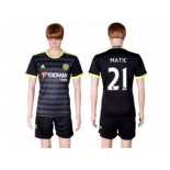 Chelsea #21 Matic Away Soccer Club Jerseys