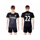 Chelsea #22 Willian Away Soccer Club Jerseys