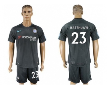 Chelsea #23 Batshuayi Black Soccer Club Jersey