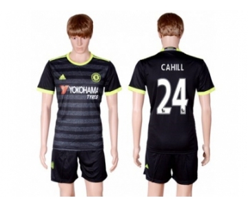 Chelsea #24 Cahill Away Soccer Club Jerseys