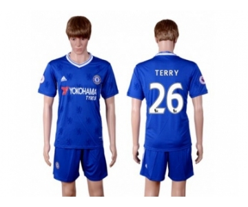 Chelsea #26 Terry Home Soccer Club Jerse