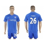 Chelsea #26 Terry Home Soccer Club Jerseys.