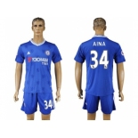 Chelsea #34 Aina Home Soccer Club Jersey